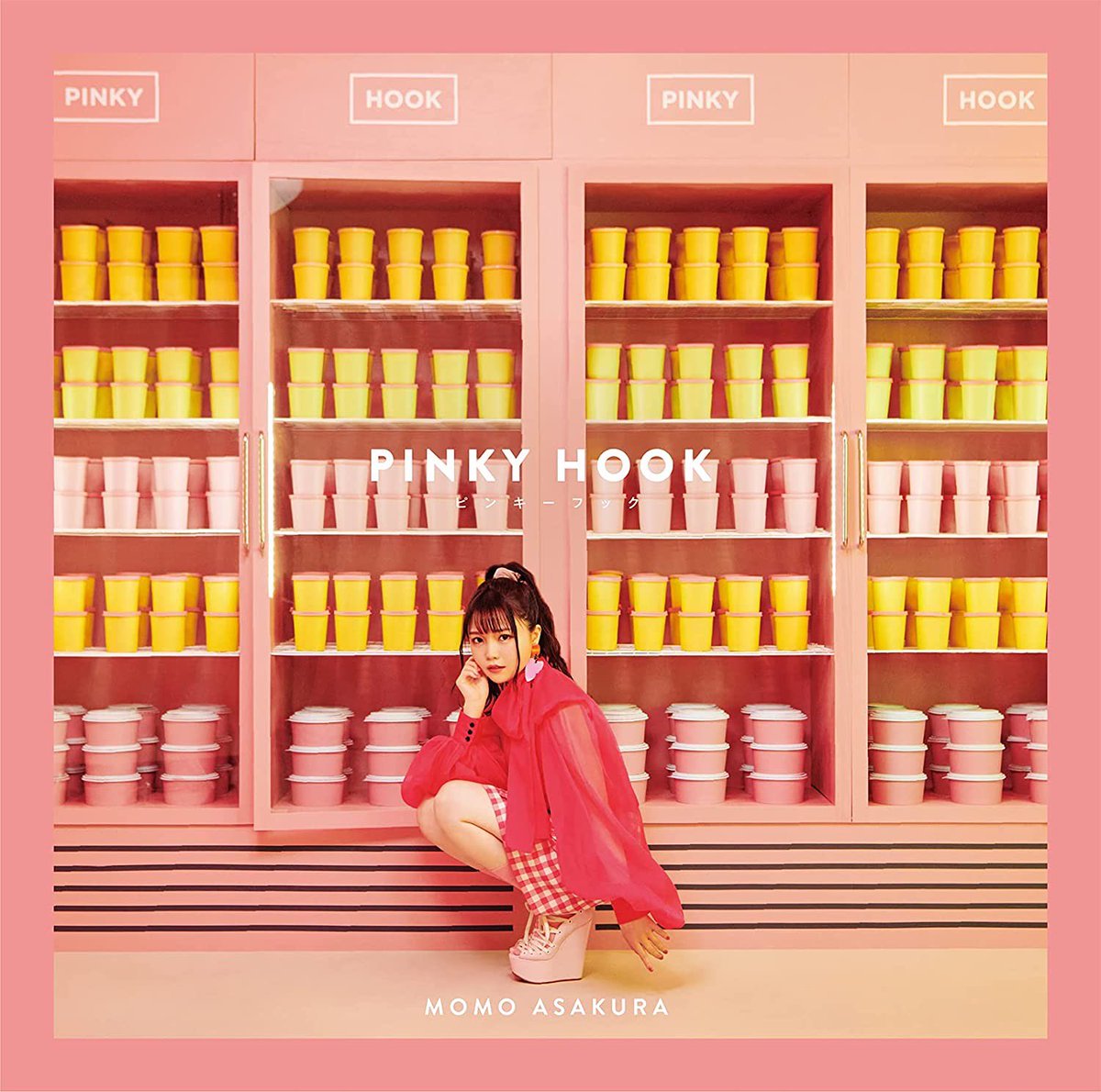 Cover art for『Momo Asakura - Pinky Hook』from the release『PINKY HOOK』