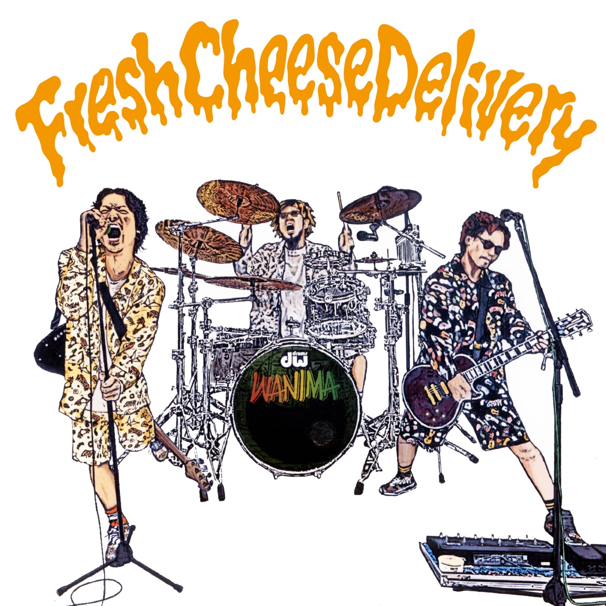 Cover art for『WANIMA - Brand New Day』from the release『Fresh Cheese Delivery