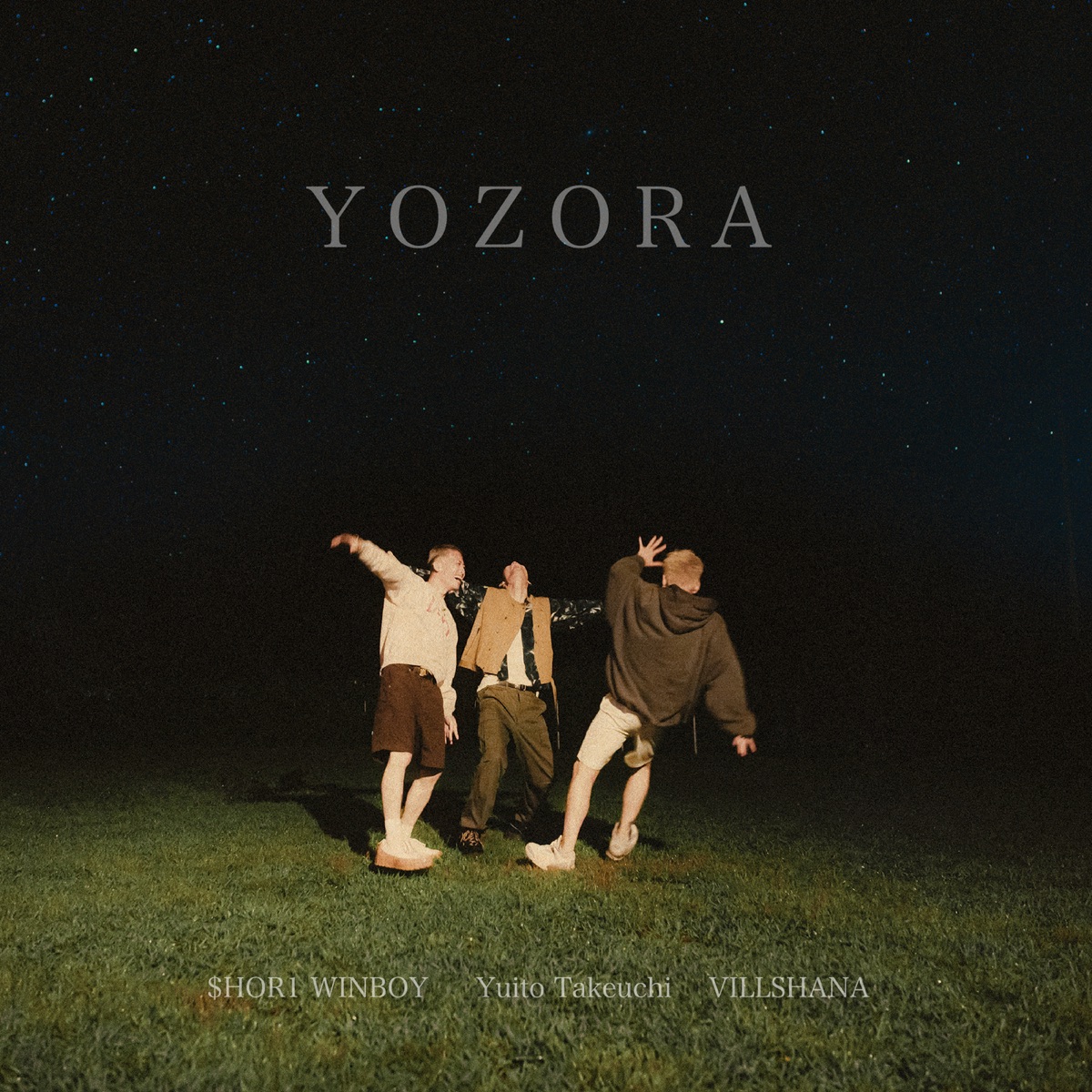 『竹内唯人 - YOZORA (feat. VILLSHANA & $HOR1 WINBOY) 歌詞』収録の『YOZORA (feat. VILLSHANA & $HOR1 WINBOY)』ジャケット