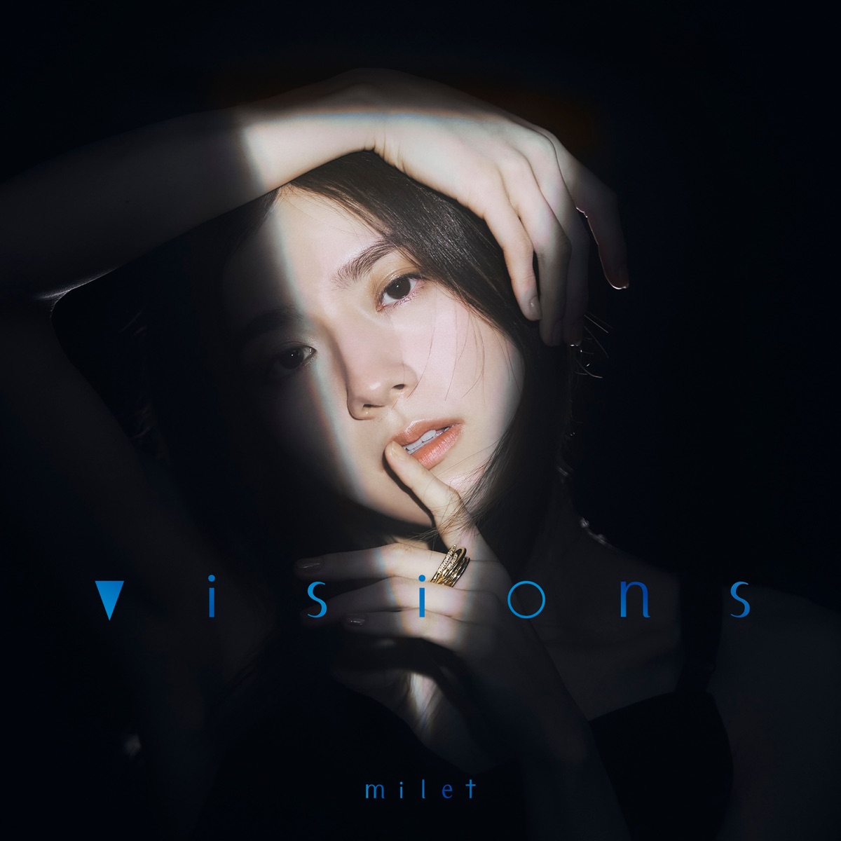 『milet - Come Here (Session1) 歌詞』収録の『visions』ジャケット