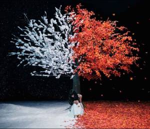 『Aimer - 茜さす』収録の『茜さす / everlasting snow』ジャケット