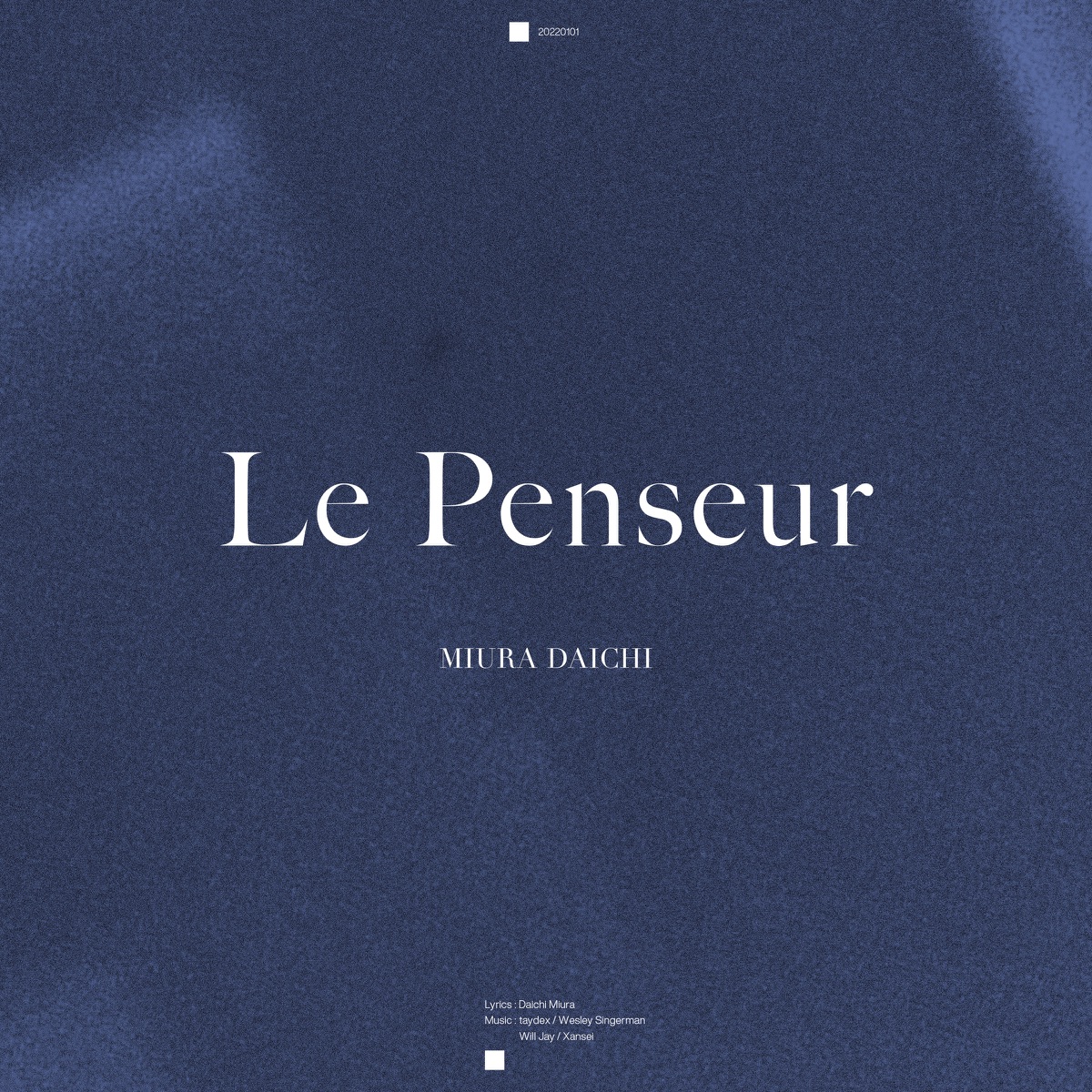 『三浦大知 - Le Penseur』収録の『Le Penseur』ジャケット