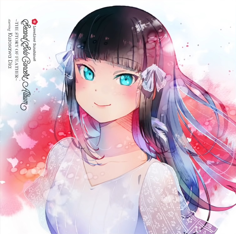 Cover art for『Dia Kurosawa (Arisa Komiya) from Aqours - MOTTO-ZUTTO be with you』from the release『LoveLive! Sunshine!! Second Solo Concert Album ～THE STORY OF FEATHER～ starring Kurosawa Dia』