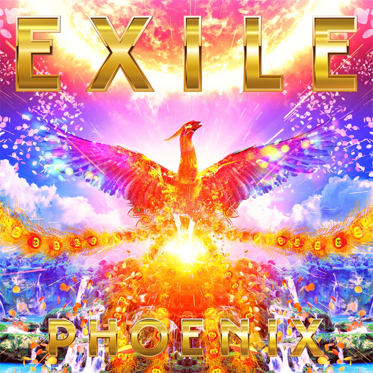 『EXILE - STAY WITH ME 歌詞』収録の『PHOENIX』ジャケット