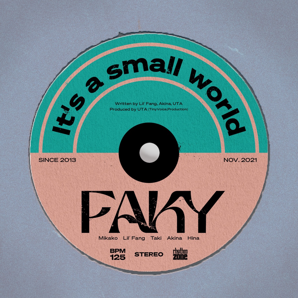 『FAKY - It's a small world』収録の『It's a small world』ジャケット