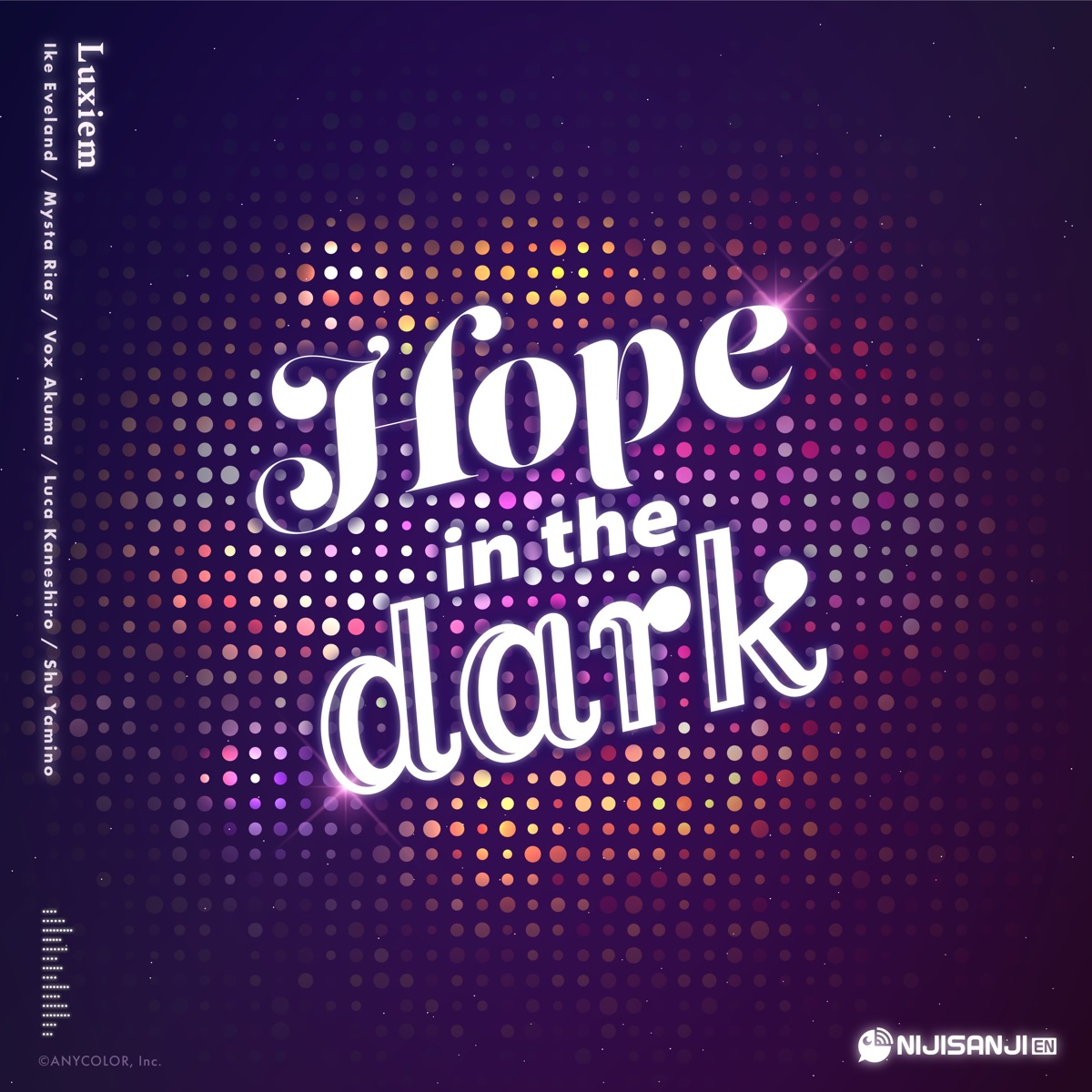 Cover image of『LuxiemHope in the dark』from the Album『』