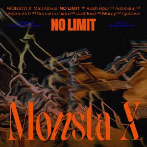 『MONSTA X - Mercy』収録の『NO LIMIT』ジャケット