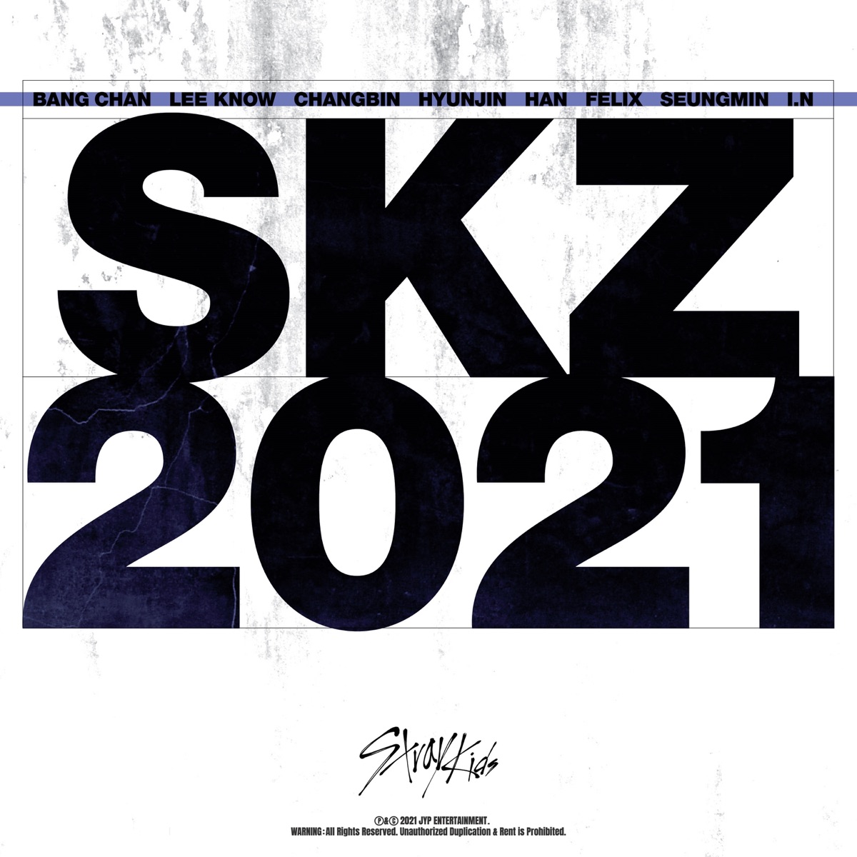 『Stray Kids - Placebo』収録の『SKZ2021』ジャケット
