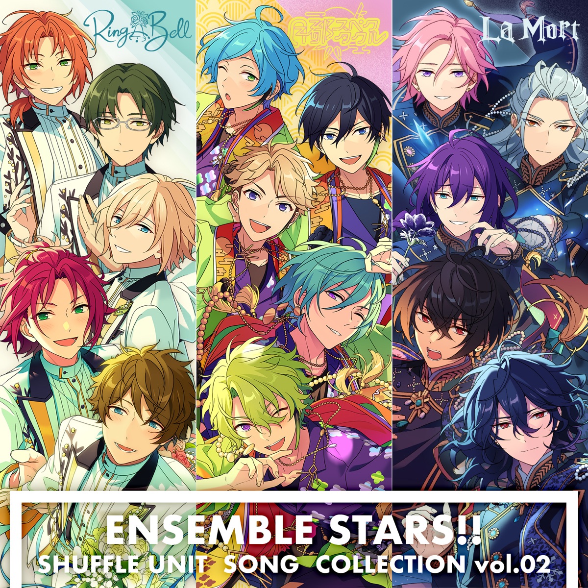 Cover art for『Getto Spectacle - Moonlight Disco』from the release『Ensemble Stars!! Shuffle Unit Song Collection vol.02』