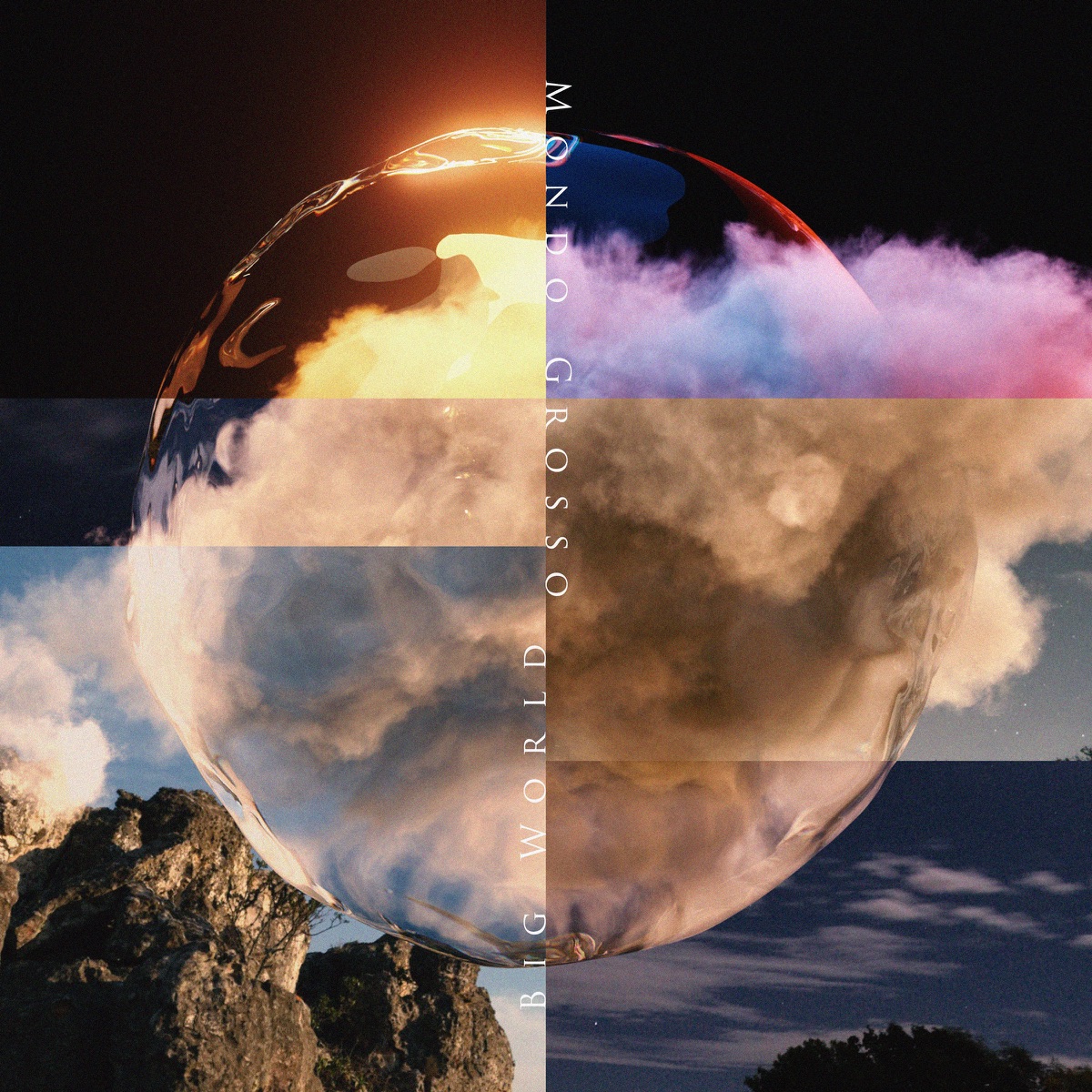 Cover art for『MONDO GROSSO - FORGOTTEN [Vocal: ermhoi (Black Boboi / millennium parade)]』from the release『BIG WORLD