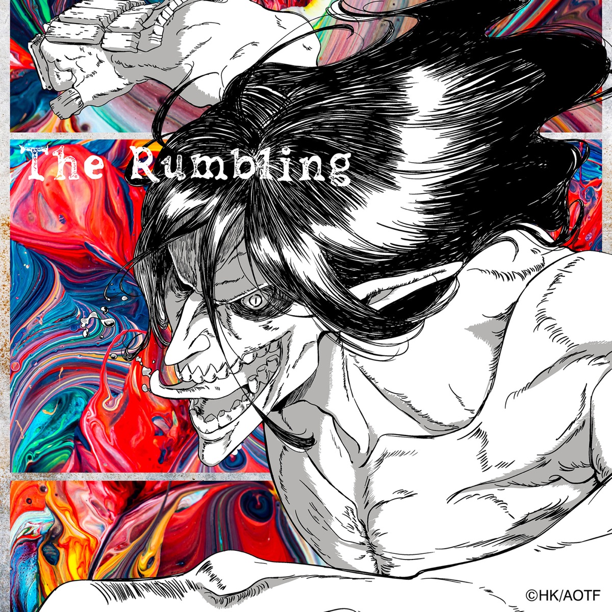 Cover art for『SiM - The Rumbling』from the release『The Rumbling