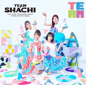 Cover art for『TEAM SHACHI - POSITIVE BEAUTIFUL! ~Ushiromukima Sengen~』from the release『TEAM』