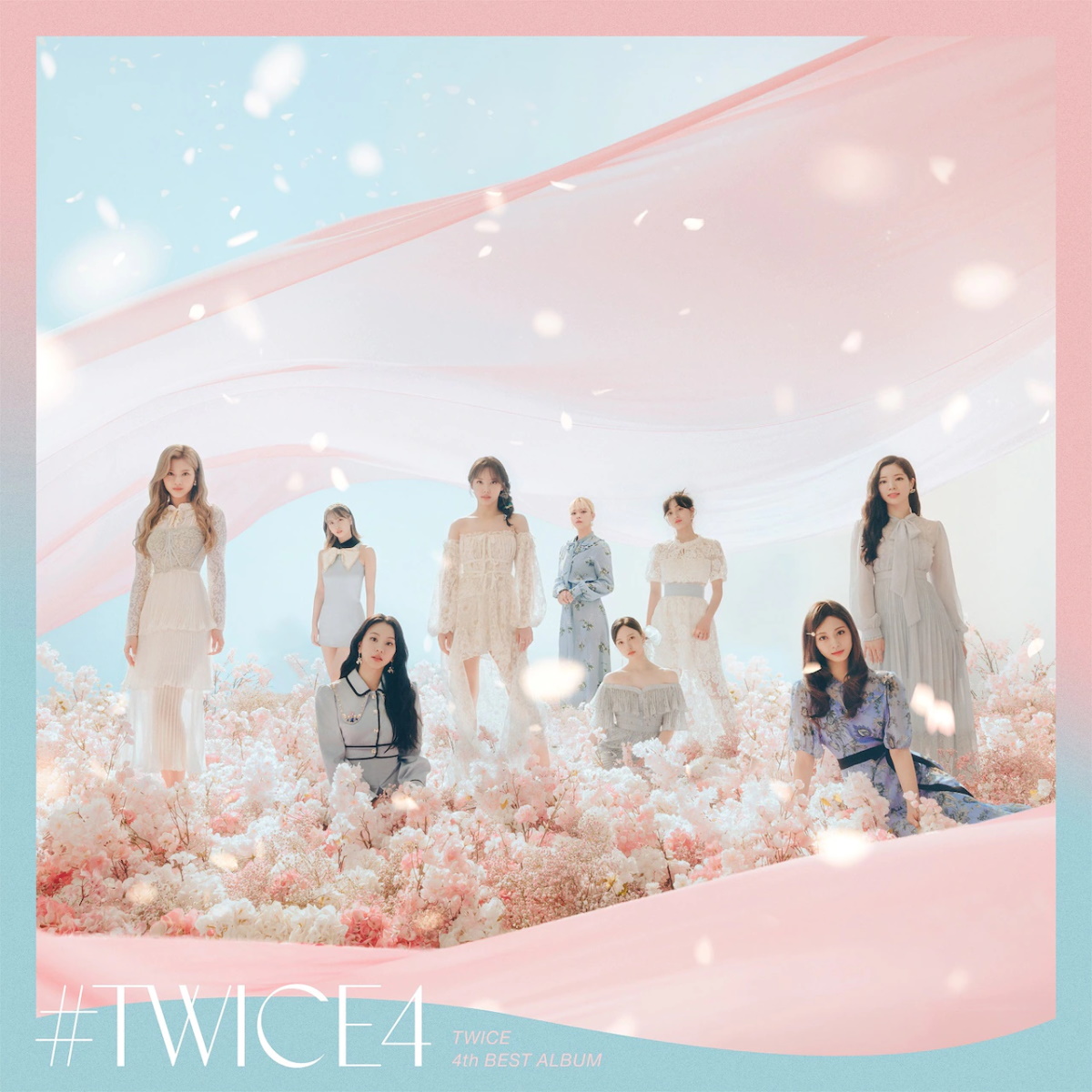 Cover for『TWICE - I CAN'T STOP ME -Japanese ver.-』from the release『#TWICE4』