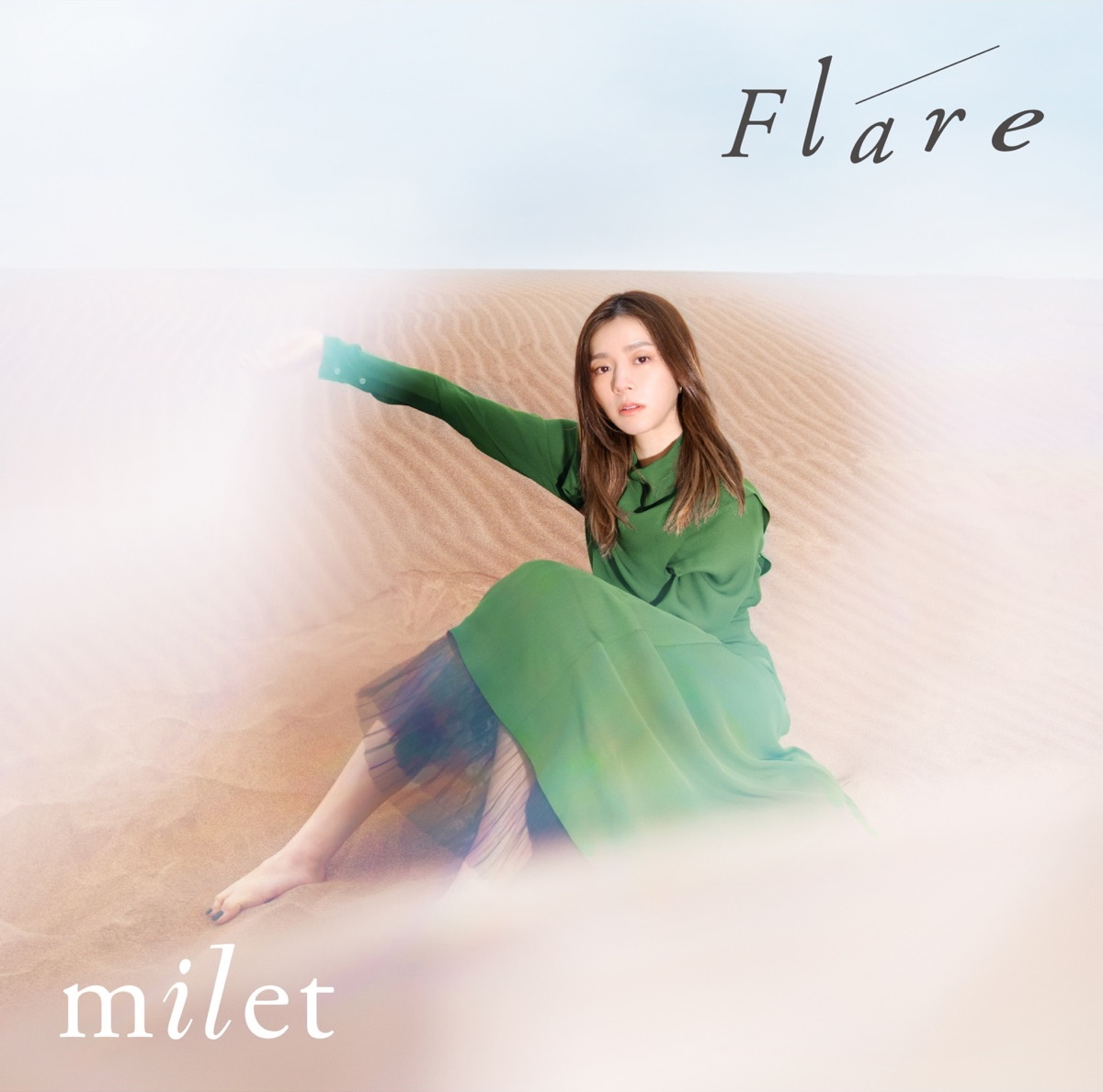 『milet - Flare』収録の『Flare』ジャケット