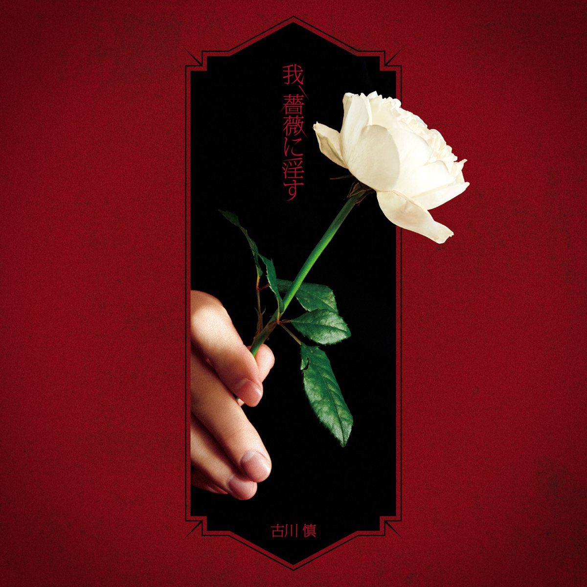 『古川慎 - 我、薔薇に淫す』収録の『我、薔薇に淫す』ジャケット