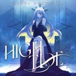 『Moona Hoshinova - High Tide』収録の『High Tide』ジャケット