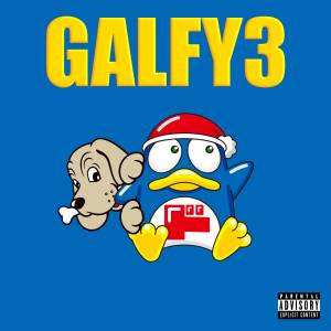 『PizzaLove - GALFY3 (feat. とろサーモン(久保田) & なかむらみなみ)』収録の『GALFY3 (feat. とろサーモン(久保田) & なかむらみなみ)』ジャケット