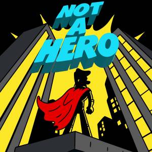 『sloppy dim - NOT A HERO』収録の『NOT A HERO』ジャケット