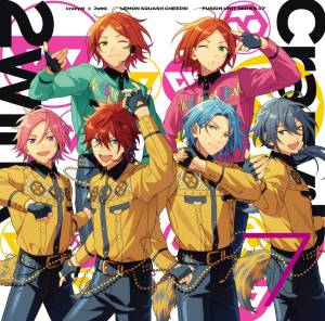 『Crazy:B × 2wink - LEMON SQUASH CHEERS!』収録の『Crazy:B × 2wink「LEMON SQUASH CHEERS!」 あんさんぶるスターズ!! FUSION UNIT SERIES 07』ジャケット