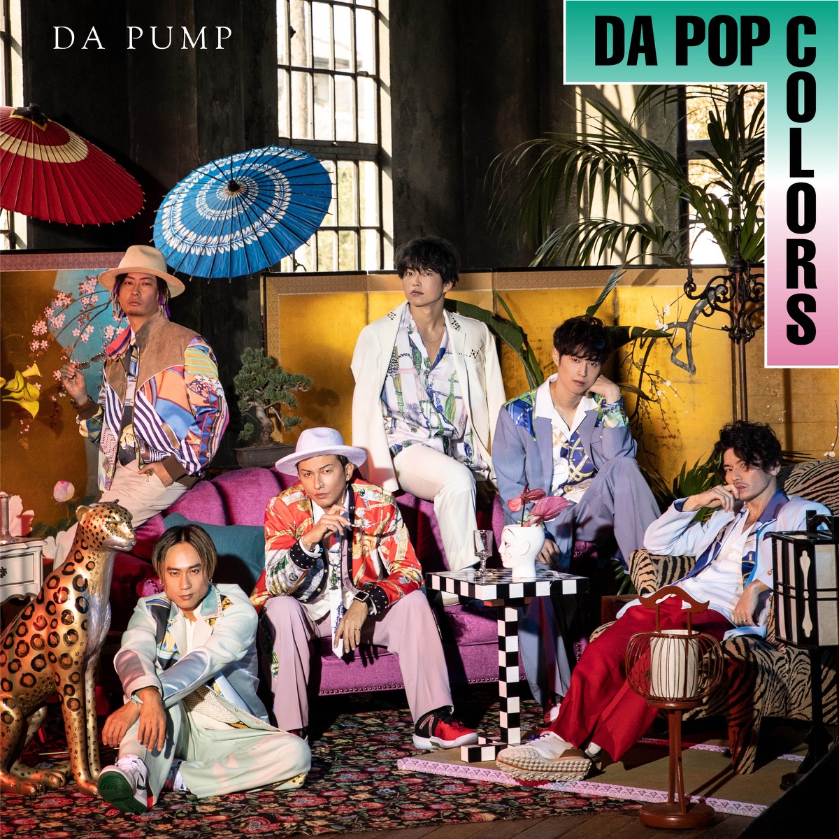 『DA PUMP - Lean Back ～俺たちのキーワード～』収録の『DA POP COLORS』ジャケット