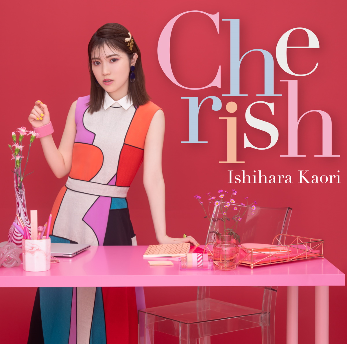 Cover art for『Kaori Ishihara - Cherish』from the release『Cherish