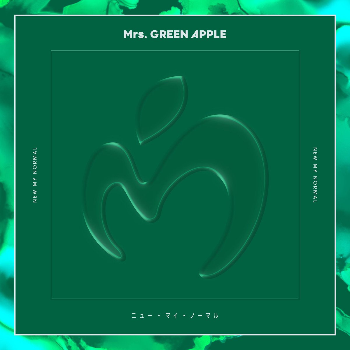 Cover art for『Mrs. GREEN APPLE - New My Normal』from the release『New My Normal』