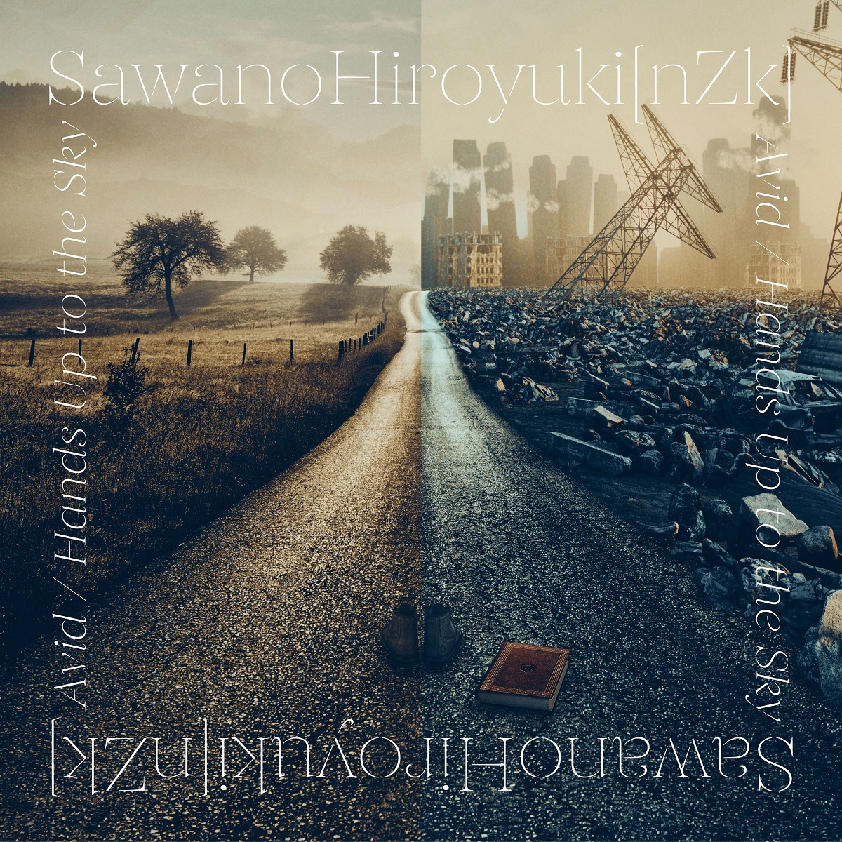 Cover for『SawanoHiroyuki[nZk]:mizuki - Avid』from the release『Avid / Hands Up to the Sky』