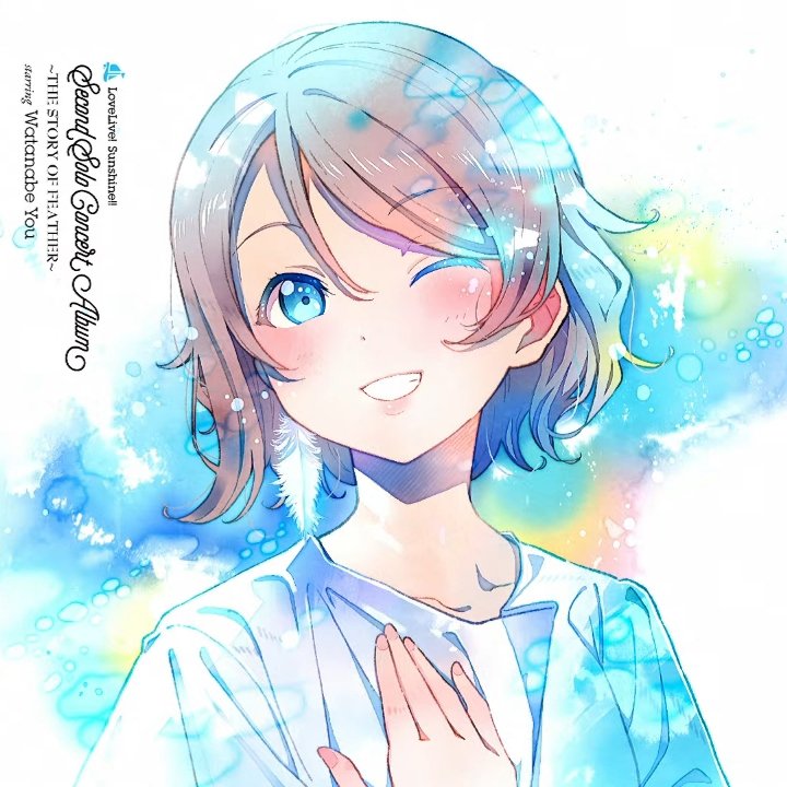 Cover art for『You Watanabe (Shuka Saito) from Aqours - Paradise Chime』from the release『LoveLive! Sunshine!! Second Solo Concert Album ～THE STORY OF FEATHER～ starring Watanabe You