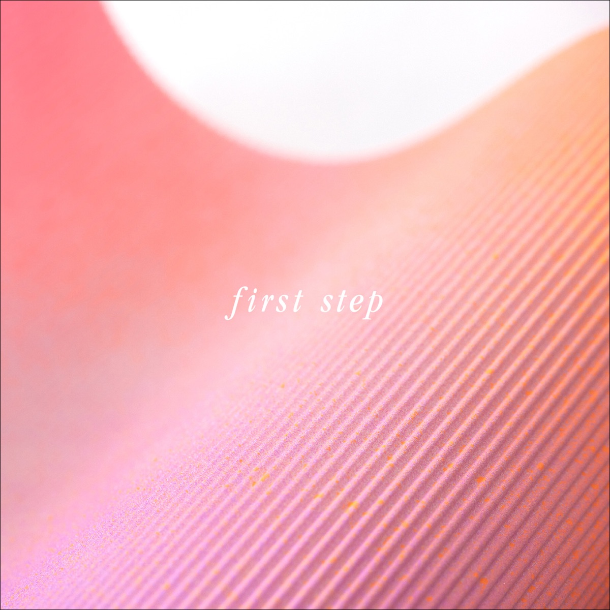 『雨のパレード - first step』収録の『first step』ジャケット