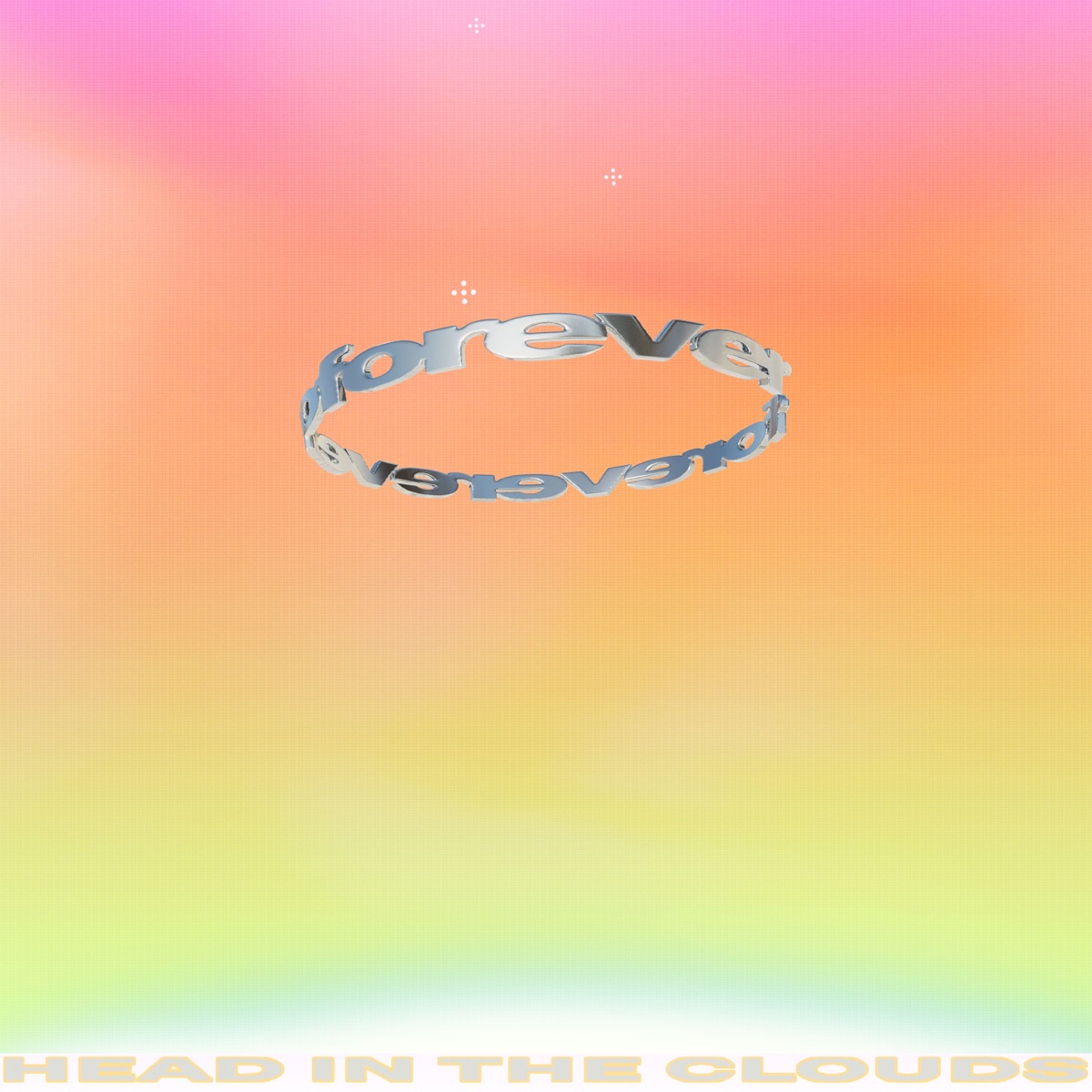 『88rising, HIKARU UTADA, Warren Hue - T』収録の『Head In The Clouds Forever』ジャケット