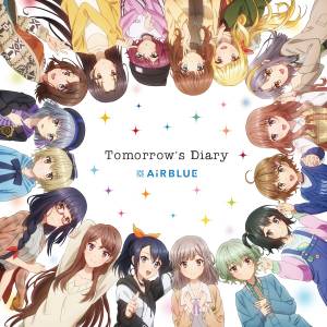 Cover art for『AiRBLUE - Road to Forever』from the release『Tomorrow's Diary / Yumedayori』