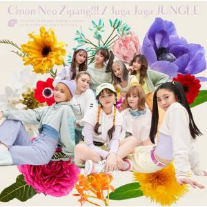 『Girls2 - Flutter』収録の『C'mon Neo Zipang!!! / Juga Juga JUNGLE』ジャケット