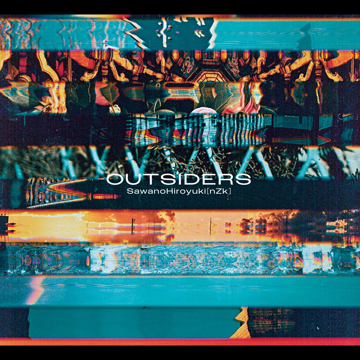『SawanoHiroyuki[nZk]:河野純喜&與那城奨(JO1) - OUTSIDERS』収録の『OUTSIDERS』ジャケット