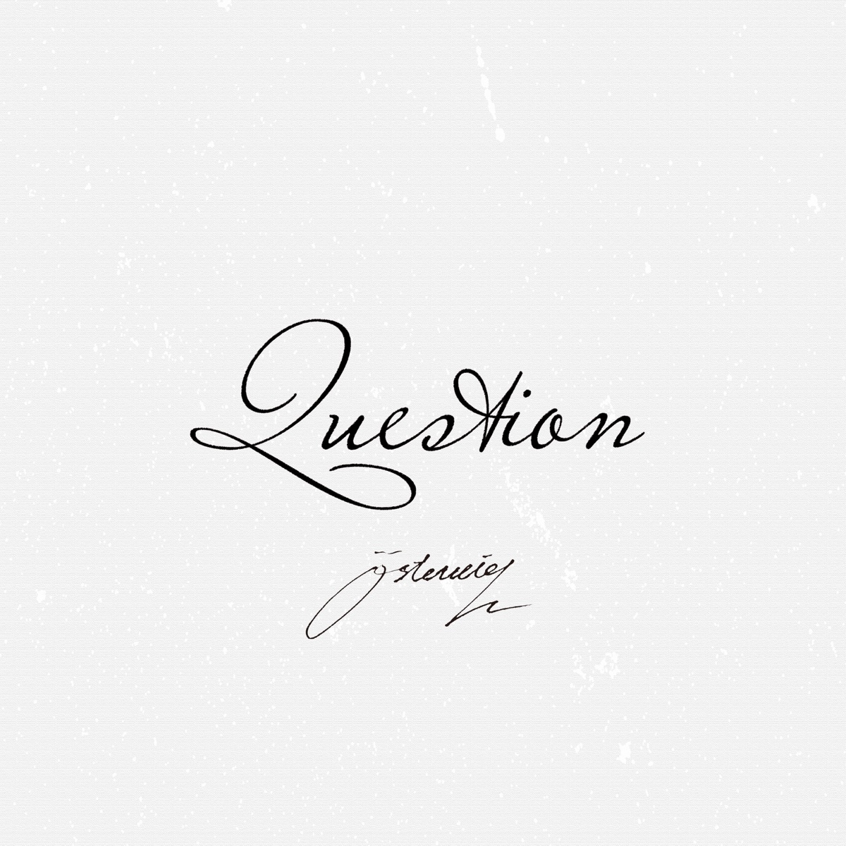 『österreich - Question』収録の『Question』ジャケット