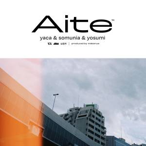 『yaca, somunia & yosumi - Aite (feat. mabanua)』収録の『Aite (feat. mabanua)』ジャケット