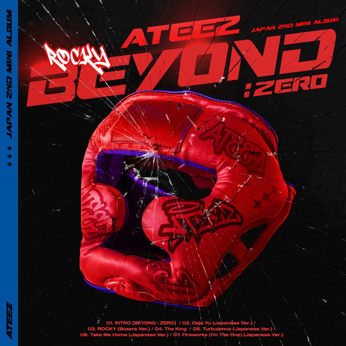 『ATEEZ - ROCKY (Boxers Ver.)』収録の『BEYOND : ZERO』ジャケット
