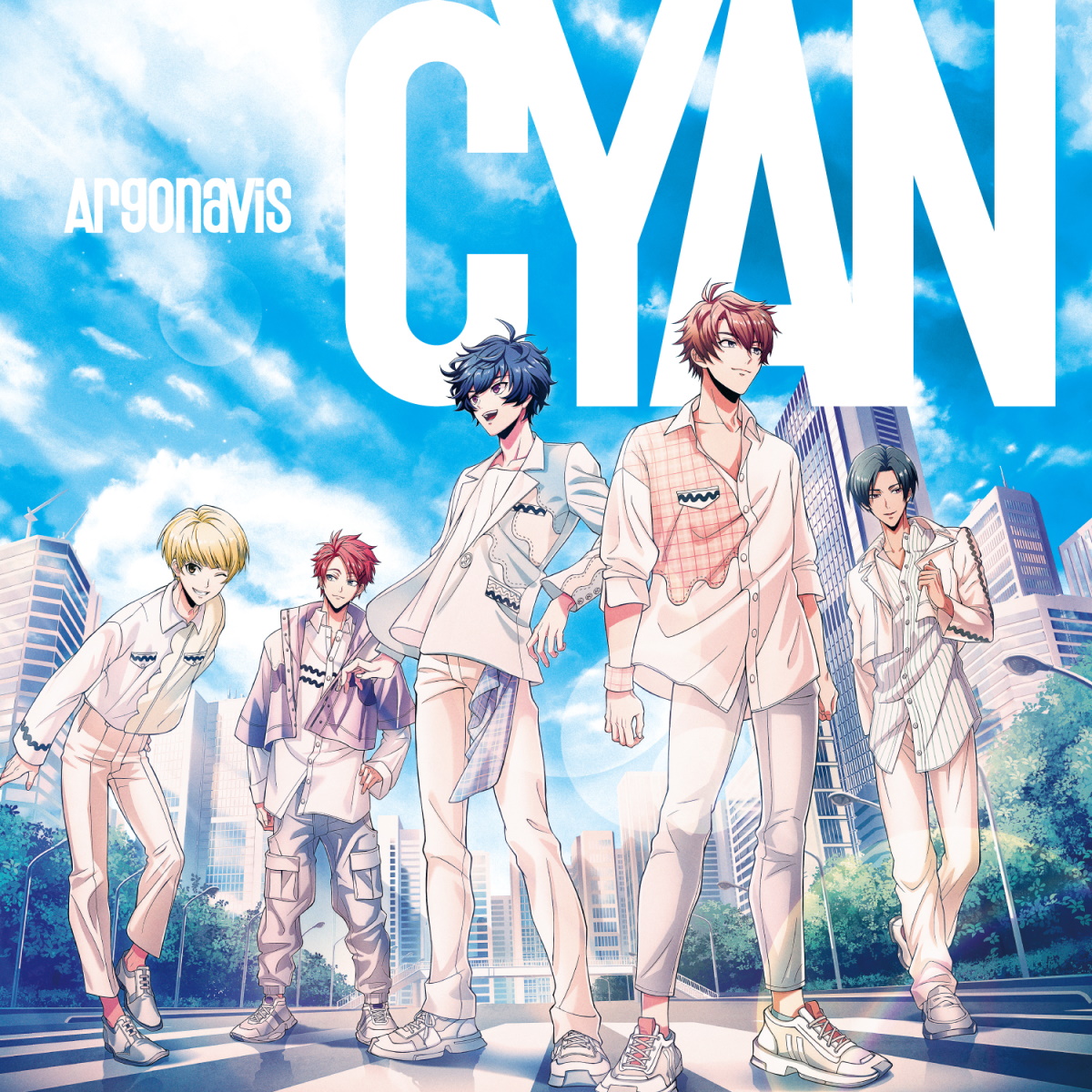 Cover for『Argonavis - Kokoro wo Utaitai』from the release『CYAN』