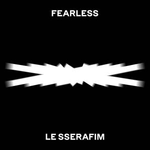 『LE SSERAFIM - Blue Flame』収録の『FEARLESS』ジャケット