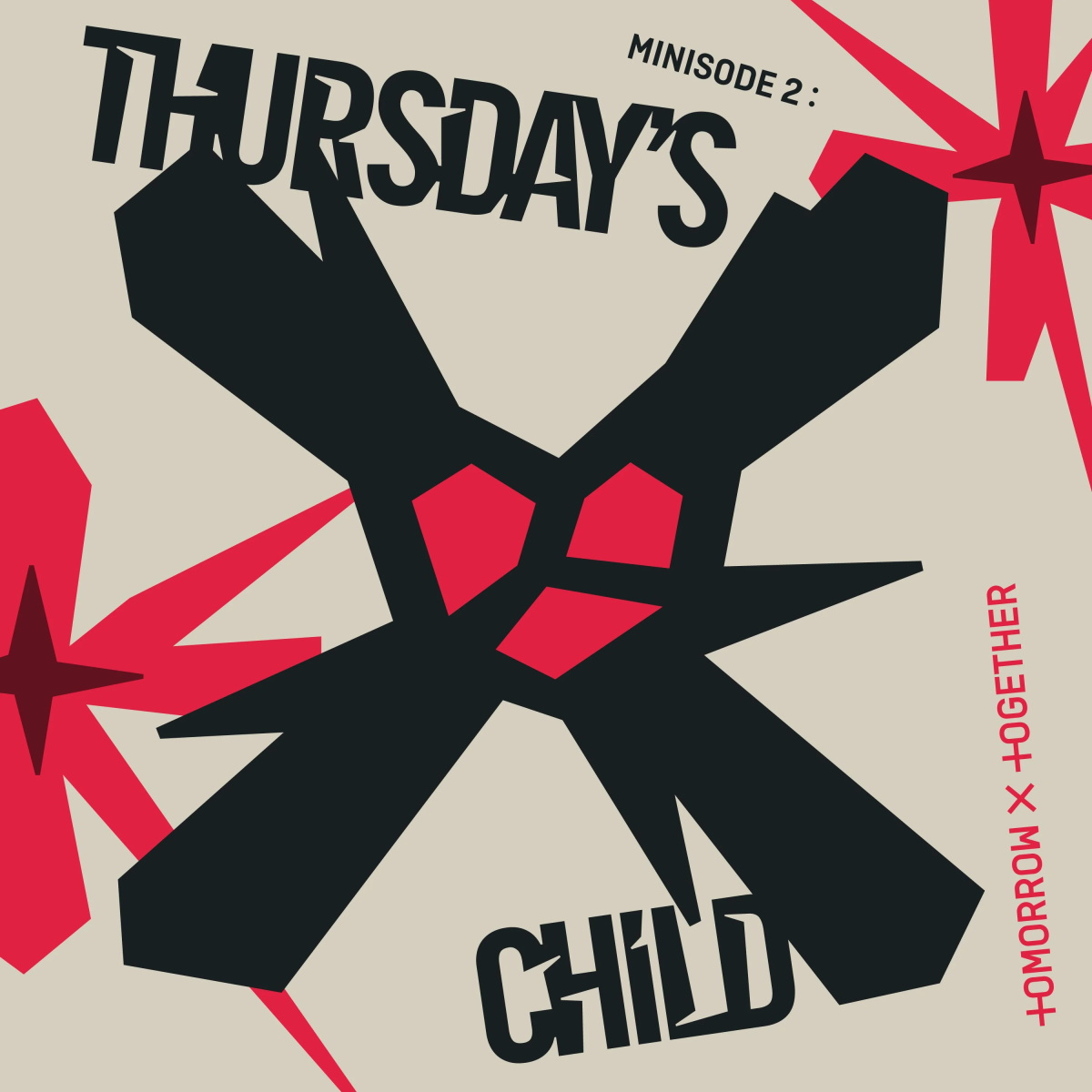 『TOMORROW X TOGETHER - Good Boy Gone Bad 歌詞』収録の『minisode 2: Thursday’s Child』ジャケット