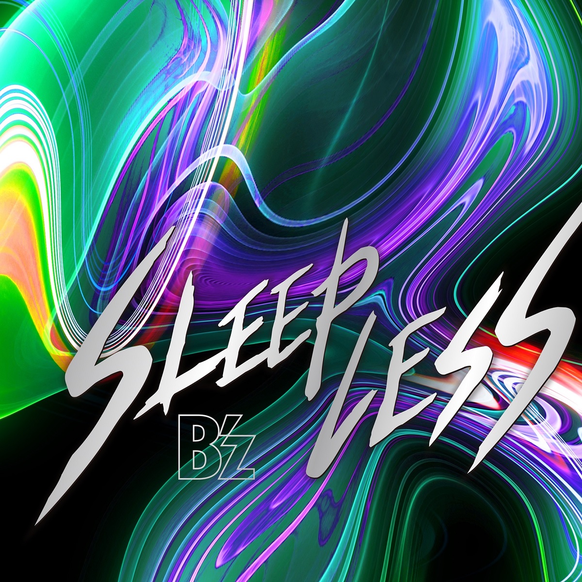 『B'z - SLEEPLESS 歌詞』収録の『SLEEPLESS』ジャケット