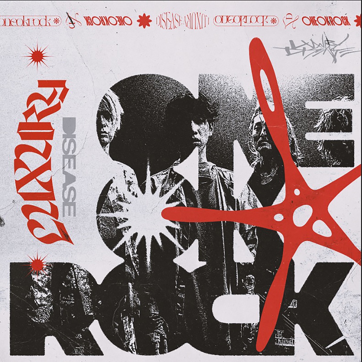 『ONE OK ROCK - When They Turn the Lights On 歌詞』収録の『Luxury Disease』ジャケット