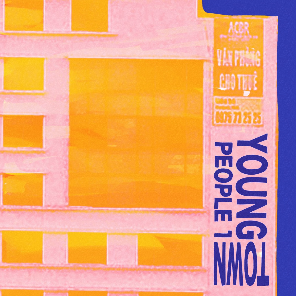 『PEOPLE 1 - YOUNG TOWN』収録の『YOUNG TOWN』ジャケット