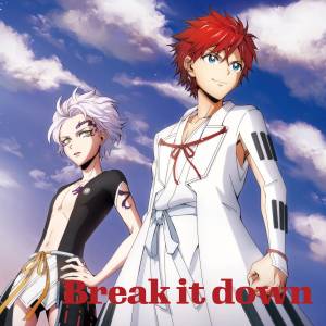 『花村想太 & Lil' Fang - Break it down』収録の『Break it down』ジャケット