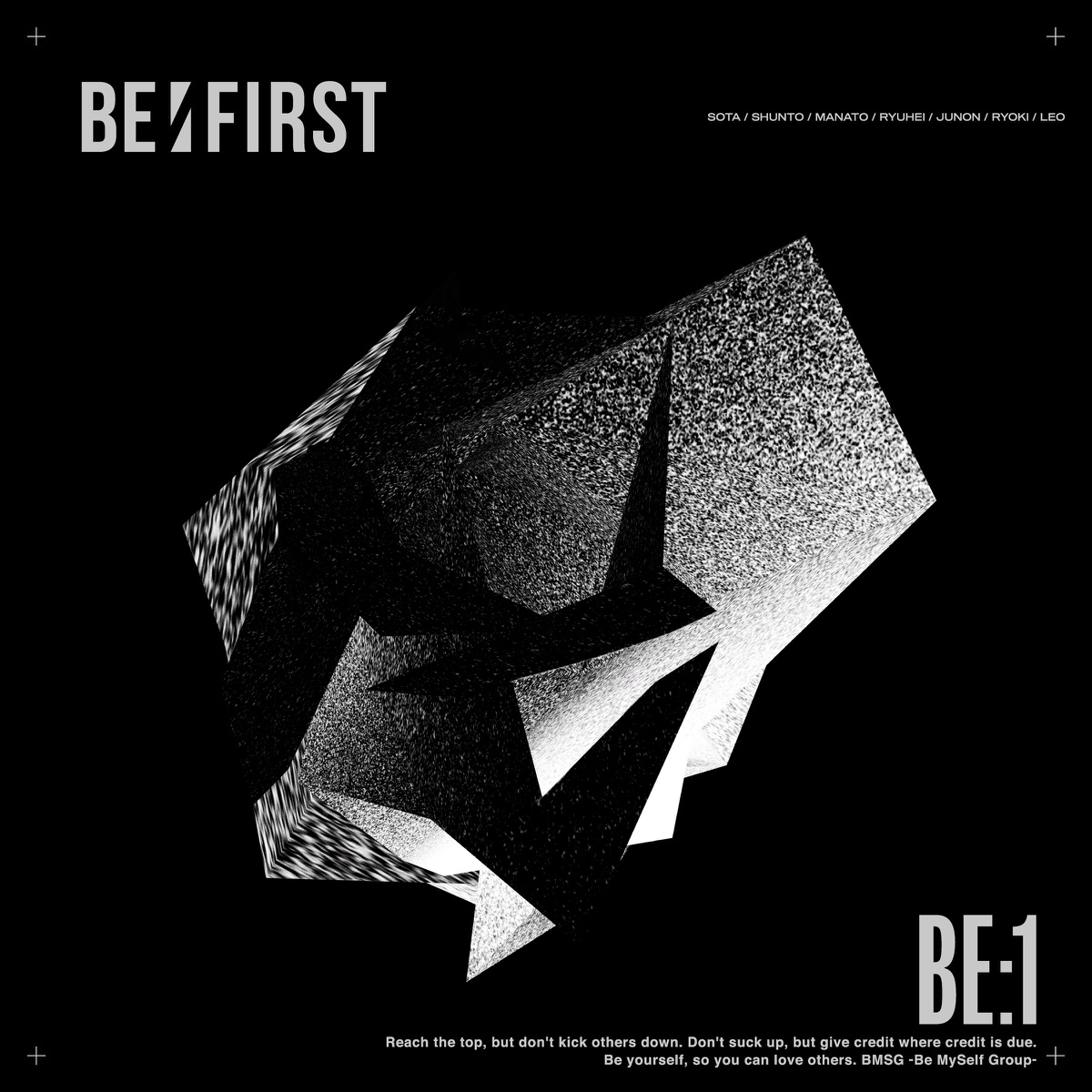 『BE:FIRST - Milli-Billi』収録の『BE:1』ジャケット