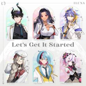 Cover art for『ILUNA - Let's Get It Started』from the release『Let's Get It Started』