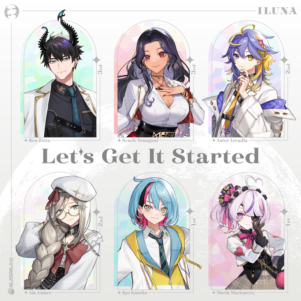 Cover image of『ILUNALet's Get It Started』from the Album『』