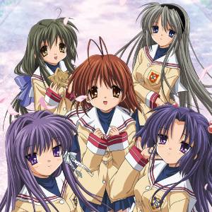 『eufonius - メグメル ～cuckool mix 2007～』収録の『TVアニメ「CLANNAD」OP&EDテーマ: 「メグメル ～cuckool mix 2007～ / だんご大家族」』ジャケット