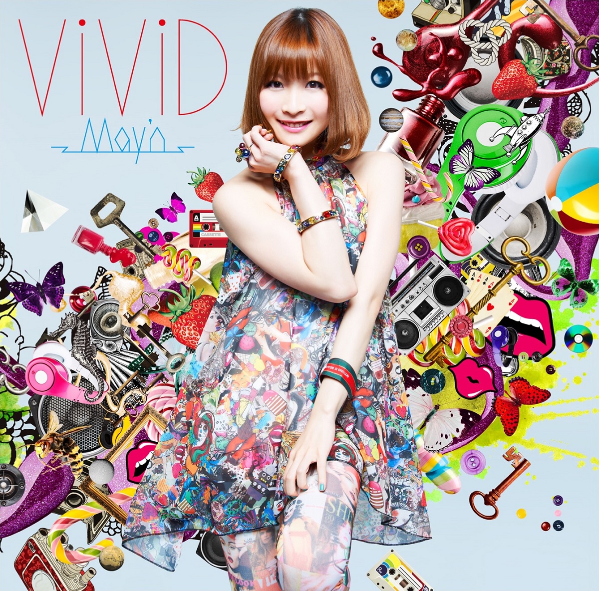 Cover for『May'n - ViViD』from the release『ViViD』