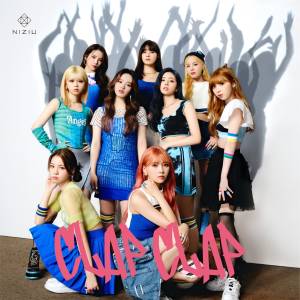 『NiziU - CLAP CLAP』収録の『CLAP CLAP』ジャケット