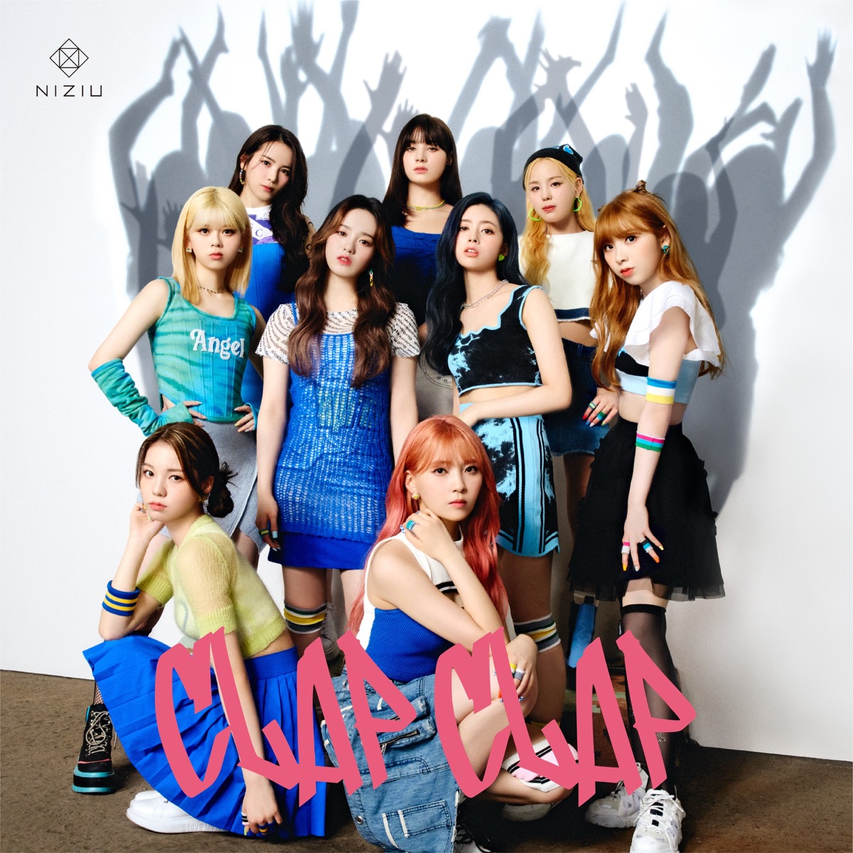 Cover art for『NiziU - CLAP CLAP』from the release『CLAP CLAP